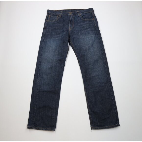 Vintage Y2K Levis 569 Mens 34x34 Faded Loose Fit Straight Wide Leg Denim Jeans